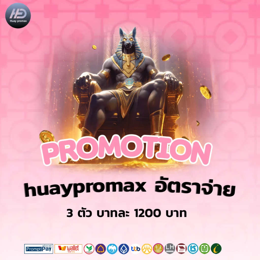huaypromax อัตราจ่าย